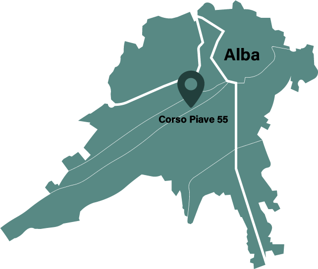 cartina Alba